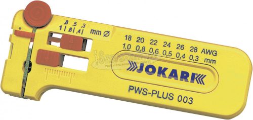 JOKARI vékony PVC vezeték és PTFE huzal csupaszoló, blankoló 0,16mm PWS Plus 016 40035 40026