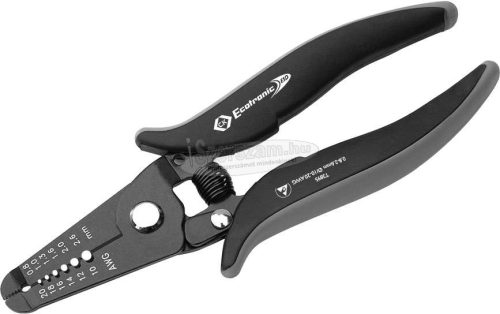 C.K ESD kábelcsupaszoló fogó 3mm/8AWG 0,8-2,6mm 152mm Ecotronic T3895