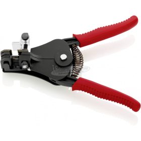   KNIPEX Huzalcsupaszító fogó feketére lakkozott 180mm 0,5-6mm2 12 11 180