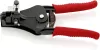 KNIPEX Huzalcsupaszító fogó feketére lakkozott 180mm 0,5-6mm2 12 11 180