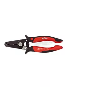   WIHA Electronic műszerész kábelcsupaszító fogó Kábelcsupaszító állomások 0,4-1,3mm 165mm, 6 1/2" 33472