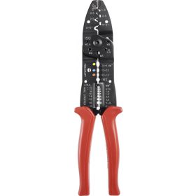   TOOLCRAFT Többfunkcios csupaszoló-, krimpelő- és vezetékvágó fogó 0,75-6mm TO-4861971