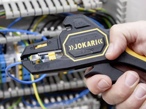 JOKARI Vezetékcsupaszoló fogó 0,2-től 6mm²-ig Secura T20100 T20100