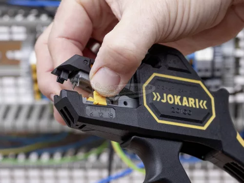 JOKARI Vezetékcsupaszoló fogó 0,2-től 6mm²-ig Secura T20100 T20100