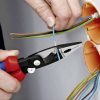 KNIPEX Elektromos szerelőfogó, többfunkciós 200mm 13 91 200