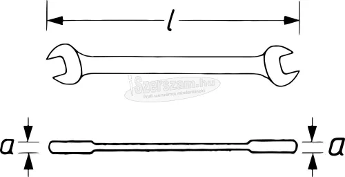 VIGOR V1461N-12X13 V1461N-12X13 Villáskulcs 12-13mm DIN 3110 V1461N-12X13