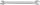 TOOLCRAFT Kettős villáskulcs 12x13mm 820843