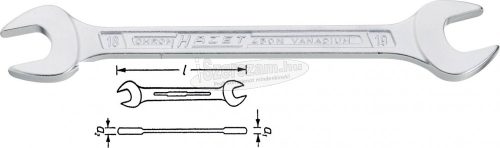 HAZET Kettős villáskulcs 10/11mm, 450N-10X11 450N-10X11