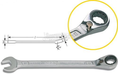 HAZET Racsnis csillag-villáskulcs, 606-17 606-17