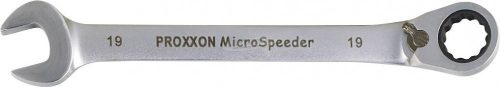 PROXXON INDUSTRIAL Micro Combispeeder változtatható forgásirányú, 8mm-es króm vanádium villáskulcs 23130