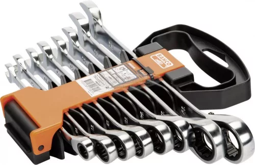 BAHCO Racsnis csillag-villáskulcs készlet, 8 részes 1RM/SH8