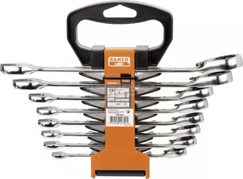 BAHCO Racsnis csillag-villáskulcs készlet, 8 részes 1RM/SH8