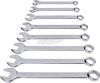 TOOLCRAFT Gyűrűs-/franciakulcs készlet, 7,9-5mm (5/16 – 3/4), 8 részes 815082
