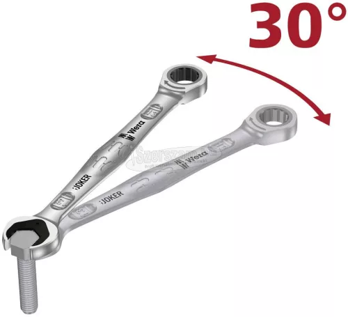 WERA 05073279001 Joker SW19 Racsnis Csillag-villáskulcs 19mm 5073279001