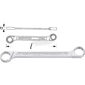 HAZET Kettős csillagkulcs 610N-X több változatban