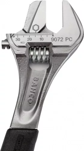 BAHCO Állítható csavarkulcs, krómozott, 308mm, max: 35mm 9072 PC