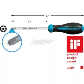 HAZET Lyukas torx csavarhúzó, 802-TH több változatban