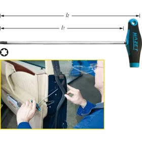   HAZET T-markolatú torx csavarhúzó 828LG-T több változatban