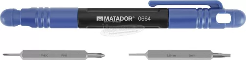 MATADOR Csavarhúzó bittel PH00, PH0 6640001