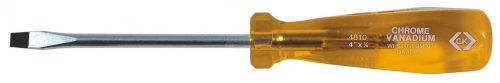 C.K Egyenes pengéjű krova csavarhúzó 6mm/100mm hosszú T4810 04 T4810 04