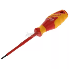   GEDORE szigetelt csavarhúzó lapos több méretben 1000V VDE 2170 X