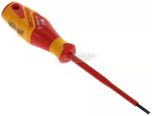 GEDORE szigetelt csavarhúzó lapos több méretben 1000V VDE 2170 X