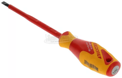 GEDORE szigetelt csavarhúzó lapos 5,5x1,0x125mm 1000V VDE 2170 5,5 1612271