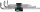 WERA 950/9 Hex-Plus 1 L-kulcs/Hatszögkulcs készlet, metrikus, krómozott, 9 részes 05022087001