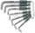 HAZET Torx kulcs készlet 7 részes T8-T40 2115-T/7R