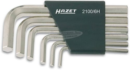 HAZET Imbuszkulcs készlet, 6 részes 3-10mm 2100/6H