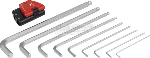 TOOLCRAFT 6szög Hajlított csavarhúzó készlet 9 részes 1603973