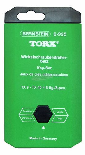BERNSTEIN Lyukas torx csavarhúzó készlet, 8 részes, 6-995 6-995