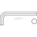 TOOLCRAFT Hatszögkulcs, metrikus 10mm-es 112862