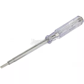   TOOLCRAFT Fázisvizsgáló Pengeszélesség=4mm Penge hossz=100mm Feszültség (tartomány) =100-250 V/AC 1601070