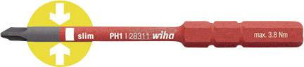 WIHA slimBit electric bit Phillips PH2x75mm szigetelt VDE 1000V 34584
