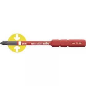   WIHA slimBit electric bit Phillips PH1x75mm szigetelt VDE 1000V 34583
