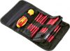 TOOLCRAFT csavarhúzó készlet, cserélhető pengéjű, szigetelt VDE 1000V, WHS-017 TO-6326253
