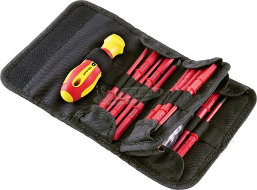 TOOLCRAFT csavarhúzó készlet, cserélhető pengéjű, szigetelt VDE 1000V, WHS-017 TO-6326253