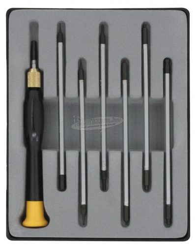 DONAU ELEKTRONIK Hatlap és gömbvégű imbusz csavarhúzó készlet 0,7-4mm 7 részes 280-72