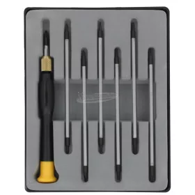   DONAU ELEKTRONIK csavarhúzó készlet cserepengékkel SL+PH+T 7 részes 280-70