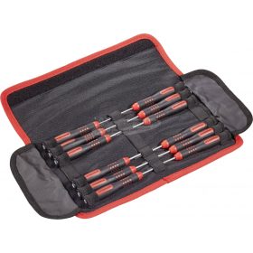   TOOLCRAFT Precíziós finommechanikai, elektronikai, modellező csavarhúzó készlet, 12 részes 1312678
