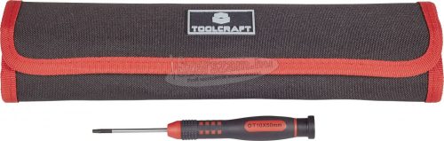 TOOLCRAFT Precíziós finommechanikai, elektronikai, modellező csavarhúzó készlet, 12 részes 1312678
