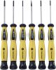 TOOLCRAFT ESD csavarhúzó készlet, egyenes pengéjű és PH kereszethornyú csillag csavarokhoz 6db 814609
