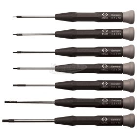   C.K csavarhúzó készlet hatlapú 7 részes 0,7-3mm Xonic T4874X