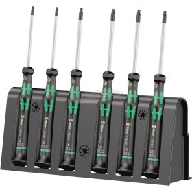   WERA 2067/6 TORX BO Csavarhúzó készlet elektronikus alkalmazásokhoz, 6 részes 05118154001