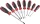 TOOLCRAFT Torx csavarhúzókészlet, 8 részes készlet T6-T30-ig 1534173 96029C1124