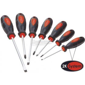   VIGOR Csavarhúzó készlet, 7 részes, egyenespengéjű és Phillips PH, V1637 V1637