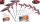 VIGOR T-markolatú torx kulcs készlet, 8 részes, T9- T40, V1410 V1410