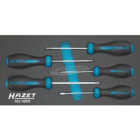   HAZET HEXANAMIC furatos torx csavarhúzó készlet T10H-T30H 163-185/5