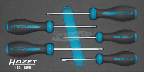 HAZET HEXANAMIC furatos torx csavarhúzó készlet T10H-T30H 163-185/5